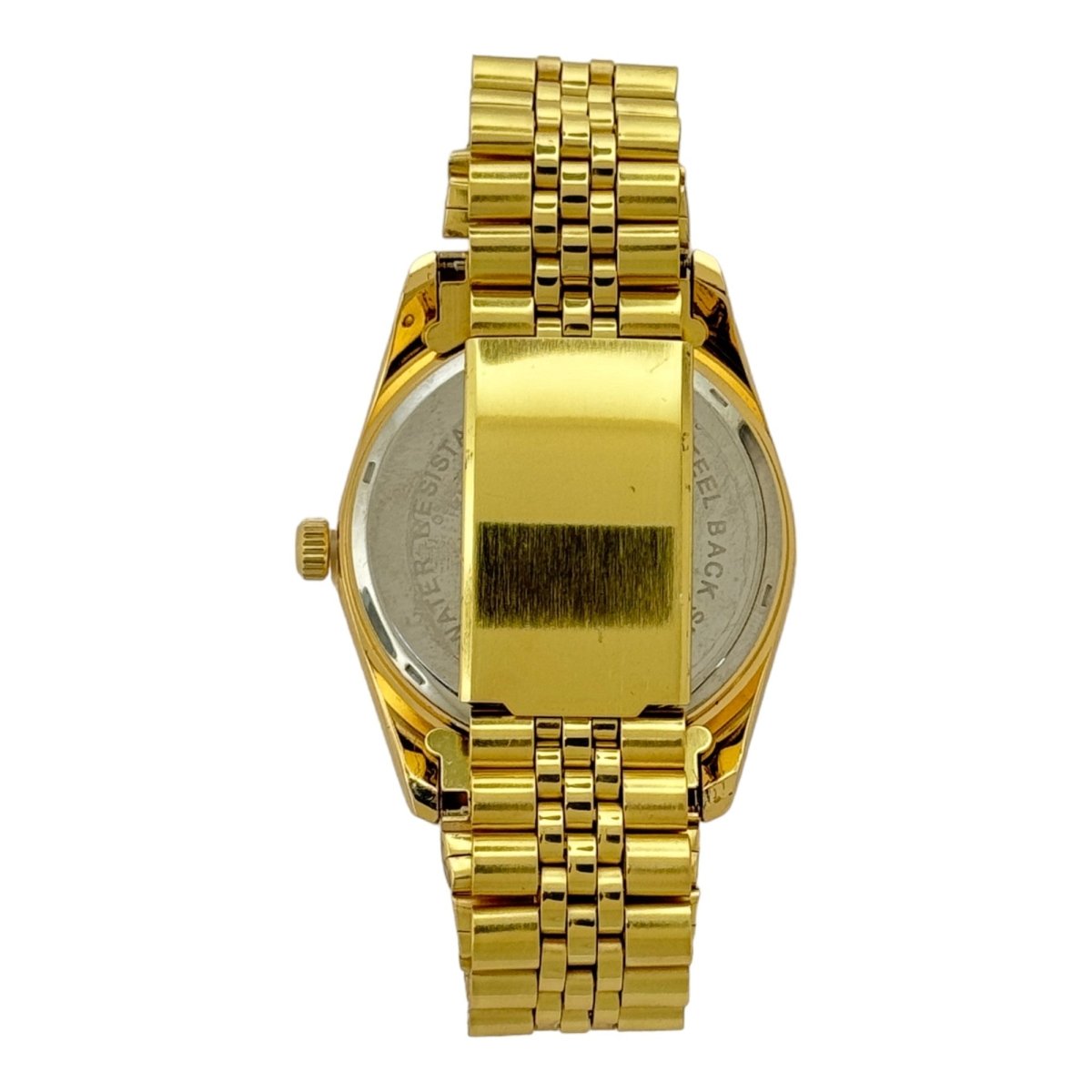 Captain Bling Masonic Gold Stainless Steel Watch: Free and Accepted