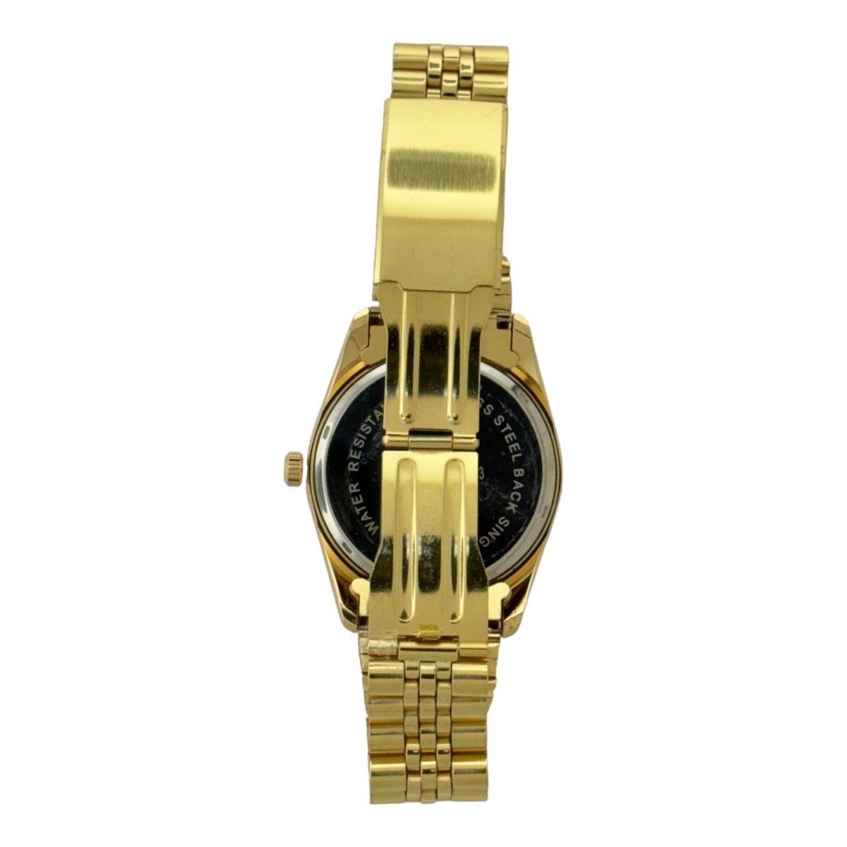 Captain Bling Masonic Gold Stainless Steel Watch: Free and Accepted