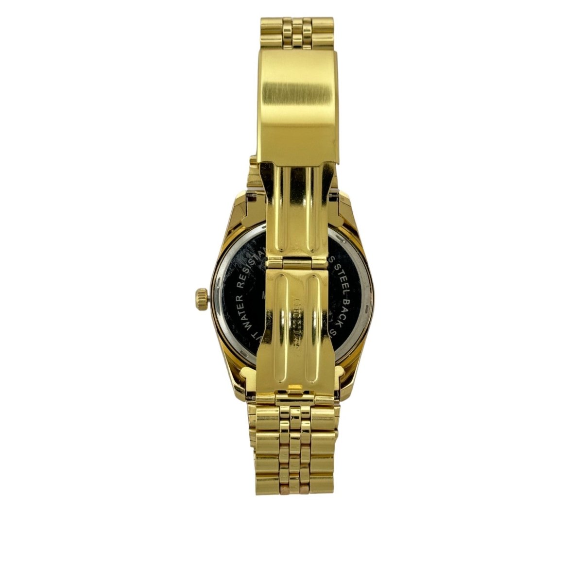 Free and Accepted Masonic Gold Stainless Steel Watch