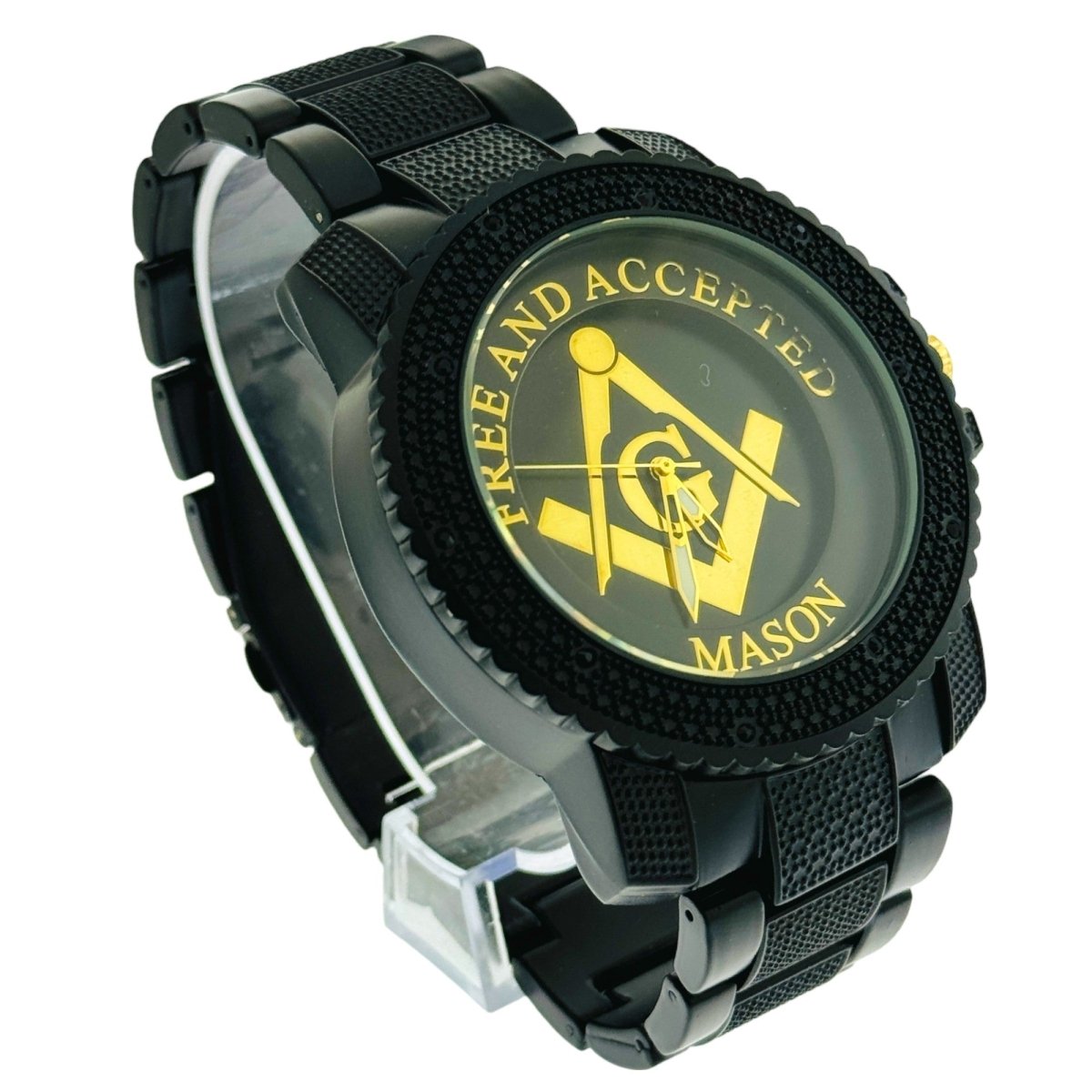 Masonic Watch Free and Accepted, wm 1029 black