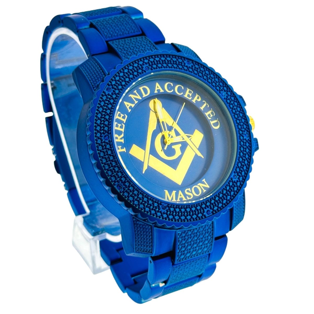 Masonic Watch Free and Accepted , WM 1029 blue