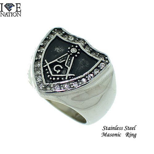 Bizonmark Rings Wholesale Stainless Steel Masonic Rings | Freemason Jewelry